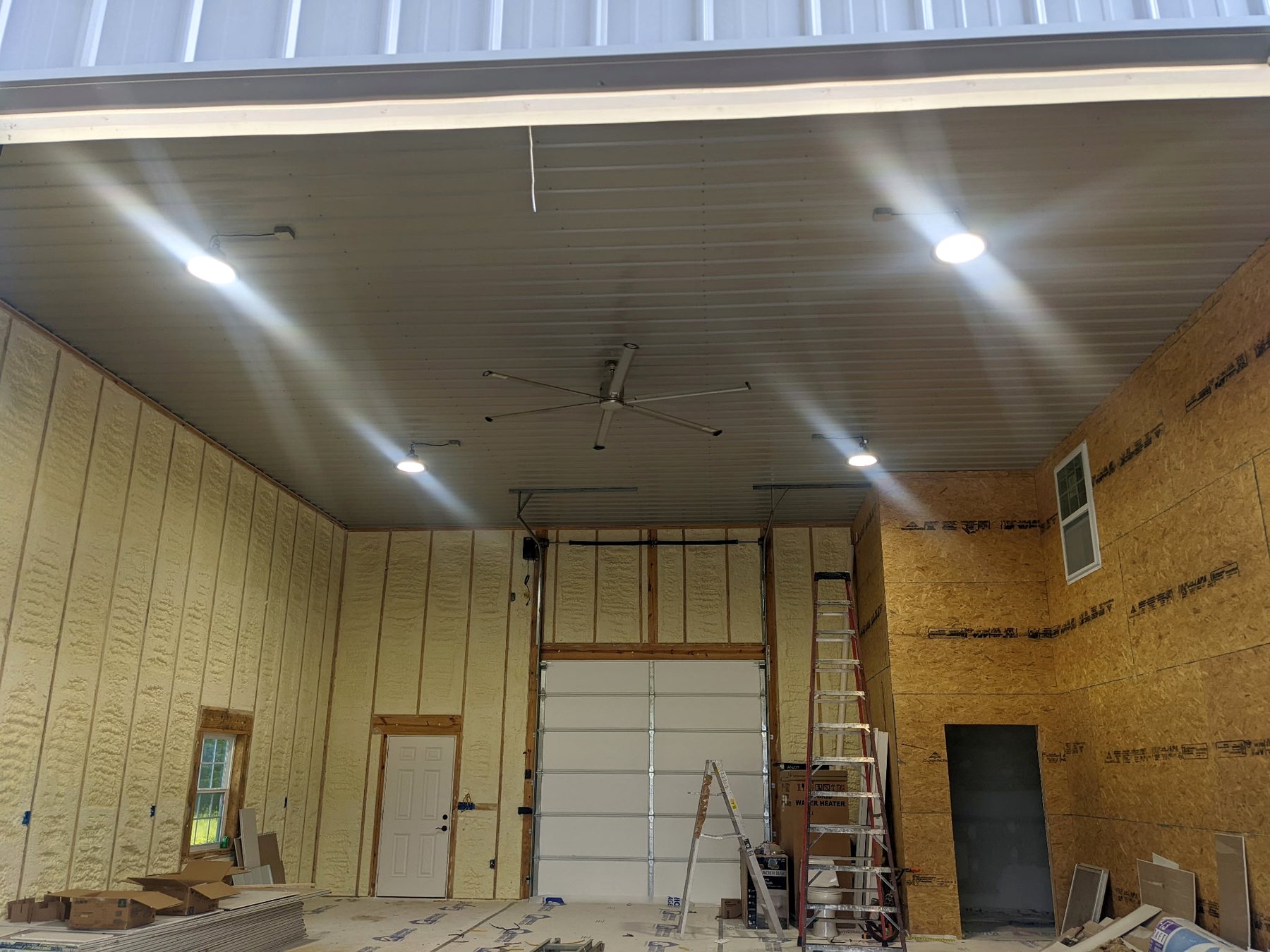 Lighting and Fan Finish in North-Central Arkansas